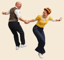 Portsmouth & Petersfield Lindy Hop logo